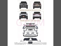 Lexus LX600 2008-2015 Συσκευές αυτοκινήτων μπροστινό πίσω κιτ Monalisa κιτ σώματος