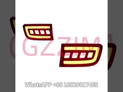 Φως προφυλακτήρα LED πίσω λάμπα ομίχλης Φως φρένου Δυναμικό ανακλαστικό σήματος στροφής για το Prado