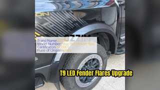 LED Fender Flares για βελτιωμένη προστασία φορτηγών T9
