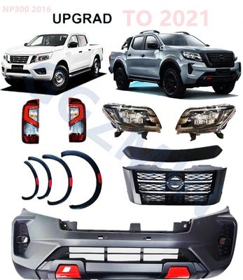 ISO9001 Nissan Frontier Wide Body Kit με μπροστινό προφυλακτήρα για NAVARA NP300