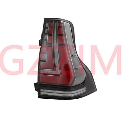 Μαύρο κόκκινο LED φως ουρά ABS πλαστικό για Prado FJ150 2018