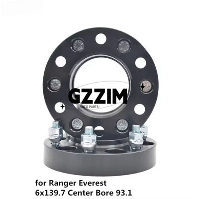 Τμήματα τροχών Ford Ranger Everest 6 Lug Διαχωριστικά τροχών 6x139.7 Κέντρο Bor 93.1 Κέντρο Κεντρικά Διαχωριστικά