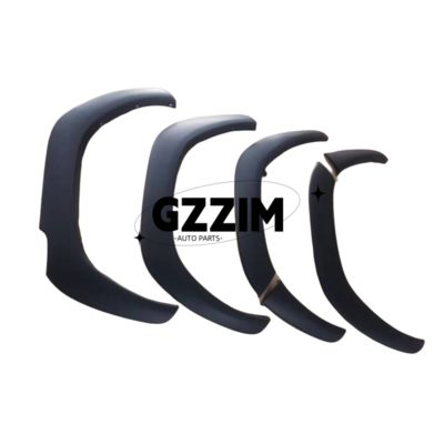 Plastic Black / White Car Fender Flare For Toyota Rocco Wheel Fender Flares