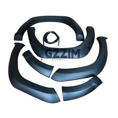 Plastic Black / White Car Fender Flare For Toyota Rocco Wheel Fender Flares