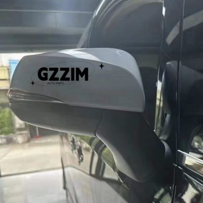 ABS Plastic Side Mirrors Door Mirror Reversing Mirror With Steering Lamp For Alpha 2011 Upgrade To 2018