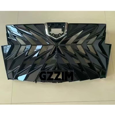 Modified Car Front Bumper Grille Auto Grille Car Black Golden Middle Grilles For Toyota Alphard 2018